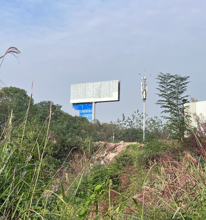 位于重慶市沙坪壩區(qū)明珠山村渝遂高速路（青高段）王家橋處戶(hù)外T型廣告牌拆除處置權(quán)